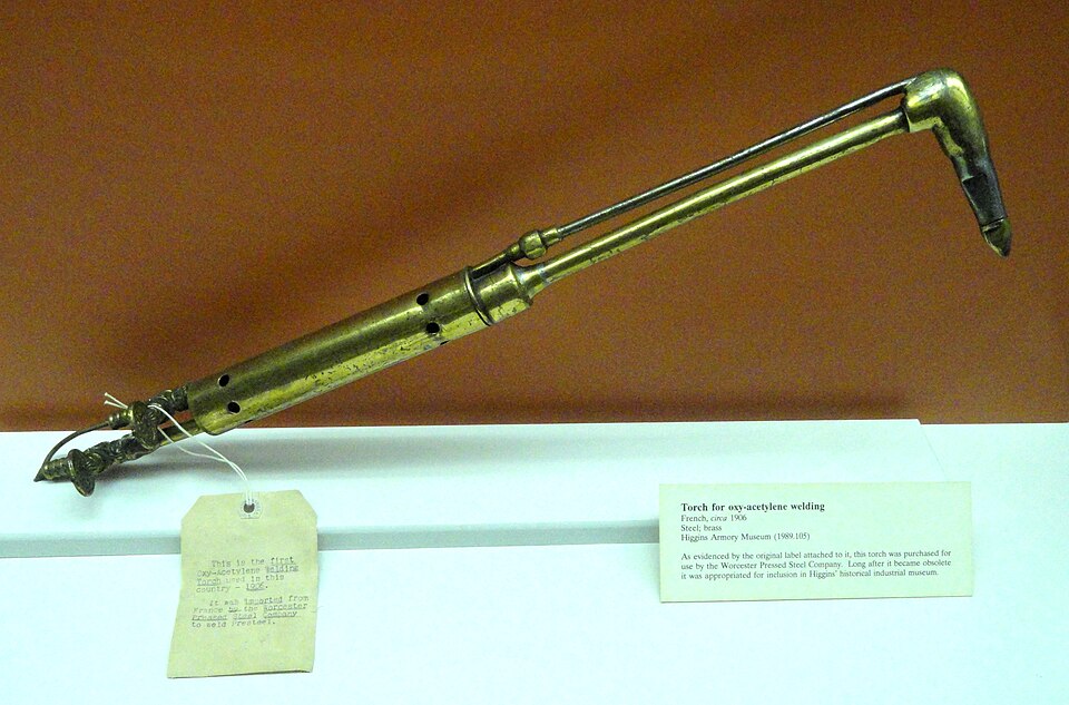 Maçarico de corte oxiacetilênico