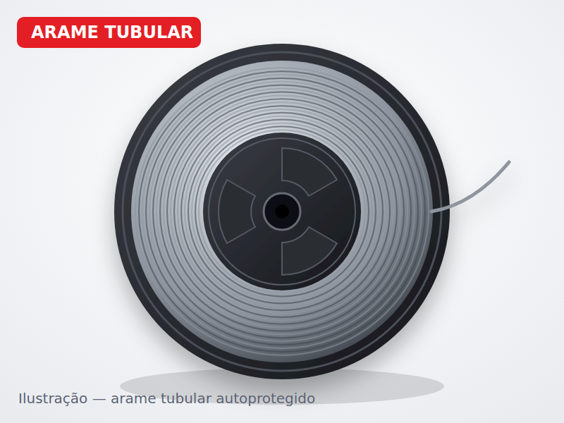 Arame tubular sem gás (autoprotegido)